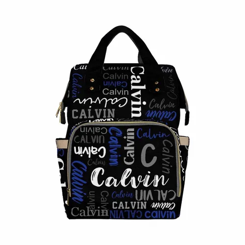 Miniatura 45 de InterestPrint Bolsa de pañales con nombre, mochila personalizada para hombres y mujeres, Color 17, Mochilas Daypack