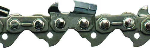 Miniatura 2 de FORESTER Bucle de cadena de motosierra de cincel completo – Cadena sin seguridad de 3/8 pulgadas Calibre .050 66 unidades para barra de 18