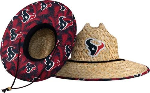 Miniatura 123 de FOCO - Sombrero de paja con logotipo de equipo universitario de NCAA y estampado floral para hombre TEAM LOGO