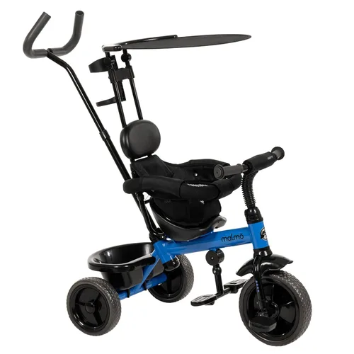 Miniatura 9 de Huffy Malmo Ultra - Triciclo convertible 4 en 1 para niños pequeños con mango de empuje para padres, toldo extraíble y soporte para tazas, triciclo