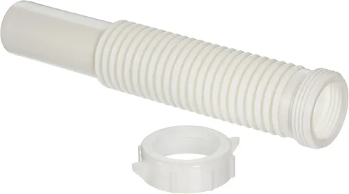 Miniatura 2 de Danco 51069 Extensión flexible de la pieza de cola deslizante, 1-1/2" x 11-1/2", blanco