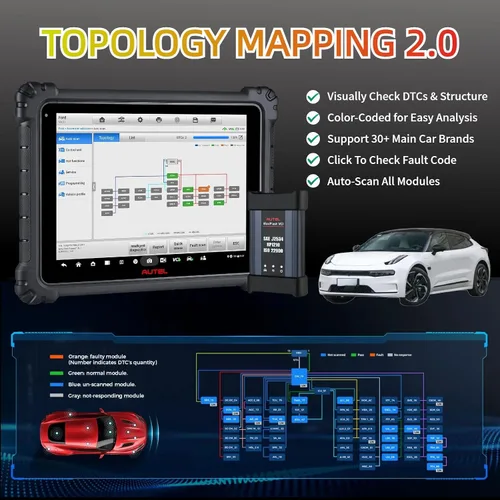 Miniatura 4 de Autel MaxiSys Ultra ADAS, herramienta de diagnóstico de escaneo inteligente superior 2025 con software de calibración del sistema ADAS