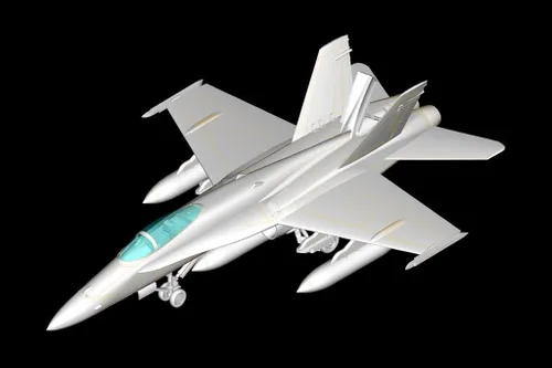 Miniatura 2 de Hobby Boss HY80268 F/A-18A Hornet Kit de construcción de modelo de avión
