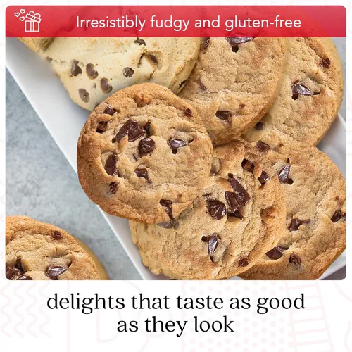 Miniatura 9 de David's Cookies Paquete de 9 galletas con chispas de chocolate sin gluten, galletas gourmet sin conservantes añadidos, postre fresco de panadería