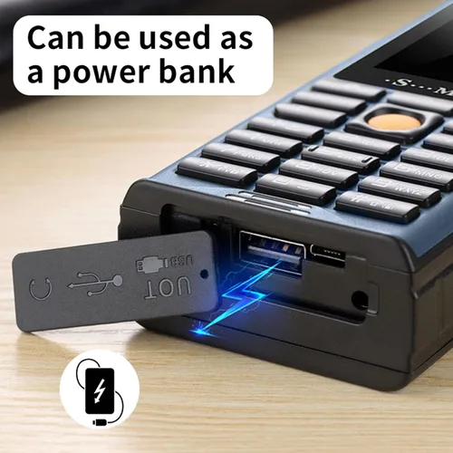 Miniatura 5 de Bewinner S?G8800 - Teléfono celular desbloqueado para personas mayores, 4 tarjetas SIM 2G, teléfono retro, teléfono móvil GSM grande para personas