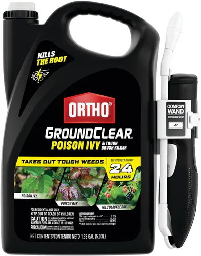 Miniatura 9 de Ortho GroundClear Poison Ivy & Tough Brush Killer3 - Spray mata malezas listo para usar con varita cómoda, 1 gal.