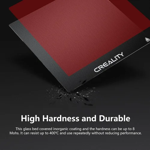 Miniatura 4 de Creality Plataforma de cama de cristal oficial para impresora 3D Ender 3, placa de vidrio templado de 235x235 mm para Ender 3 PRO/Ender 5 PRO/Ender