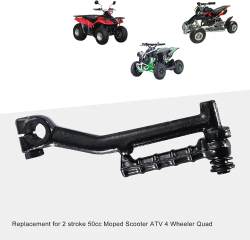 Miniatura 5 de GOOFIT Reemplazo de palanca de arranque de 0.512 in para ciclomotor de 2 tiempos 50cc ATV 4 ruedas Quad