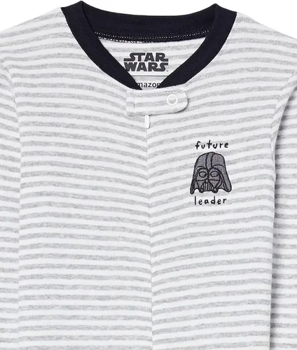 Miniatura 2 de Tienda Essentials Disney L Marvel L Star Wars - Pijama unisex para niños pequeños y bebés con pies de algodón paquete múltiple