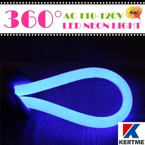 Miniatura 3 de luz LED de neón de 360 grados