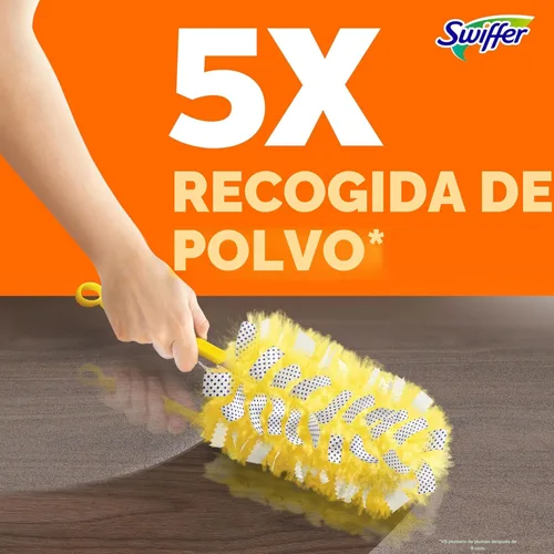 Miniatura 3 de Swiffer Plumeros de repuesto para limpieza, alternativa desechable de plumas y microfibra, para quitar el polvo de muebles, persianas, ventiladores