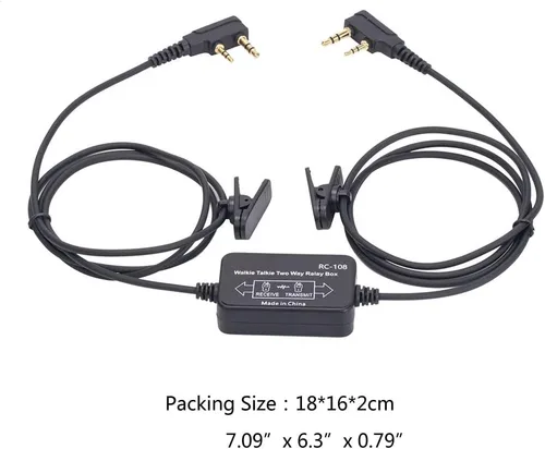 Miniatura 7 de Walkie Talkie repetidor caja RC-108 bidireccional para radio de mano BF-888S Wouxun para UV-5R GT-3 de dos vías Walkie Talkie repetidor caja