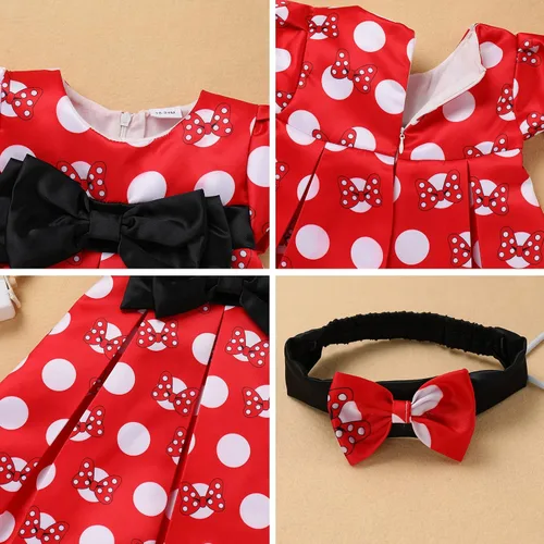 Miniatura 5 de Vestido floral de satén para recién nacido, con flores, para niñas, vestido de fiesta de princesa, para cumpleaños, comunión, bautismo, para sesión