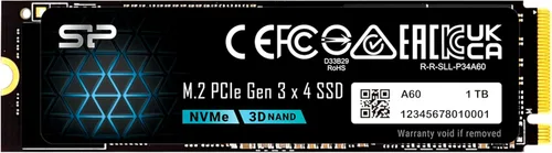 Miniatura 8 de Silicon Power - Unidad de estado sólido SSD NVMe M.2 PCIe Gen3x4 2280 (SP128GBP34A60M28) 128 GB