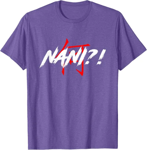 Miniatura 10 de Nani Meme Anime Japanese Camiseta, Negro, S