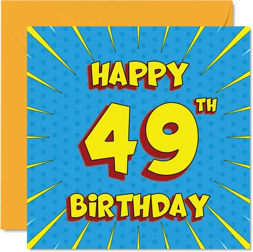 Miniatura 13 de Divertidas tarjetas de cumpleaños 42 para hombres y mujeres, libro de cómics, tarjeta de feliz cumpleaños para hermana, niñera, abuelo, papá, papá