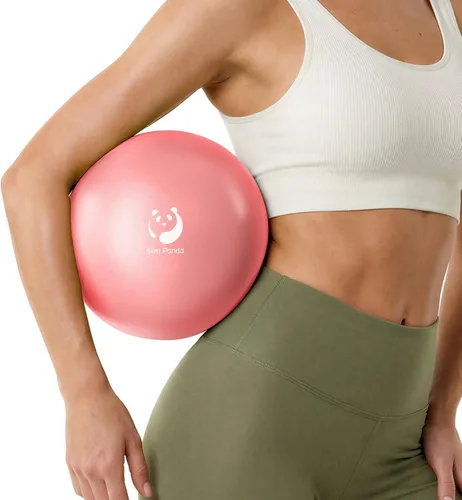 Miniatura 26 de Slim Panda Pelota de Pilates, Pelota de Ejercicio Pequeña de 9 Pulgadas, Mini Pelota de Yoga Antiestallido para Estabilidad, Entrenamiento, Barre
