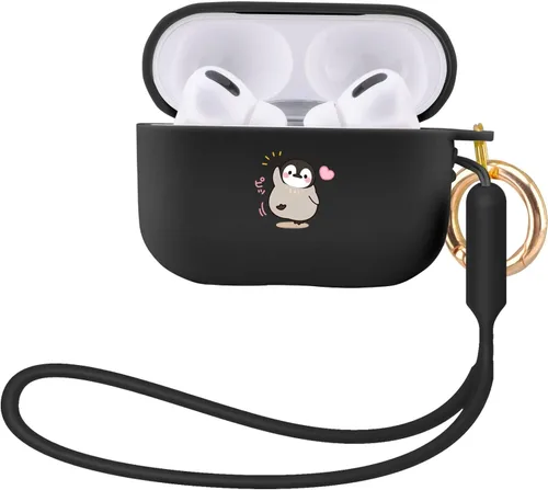 Miniatura 8 de Funda compatible con Airpods Pro de 2ª generación, linda funda para AirPods Pro 2, funda protectora con estampado de rana para mujeres y niñas