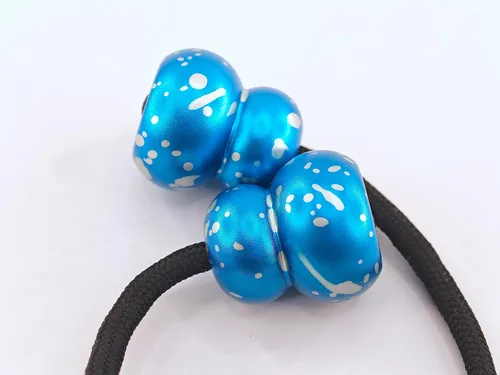Miniatura 12 de Cuentas Fidget - Cuentas Fidget Antiestrés Spin & Bump - Hechas de aleación de aluminio - para hombres, mujeres y jóvenes jugadores hábiles crea un
