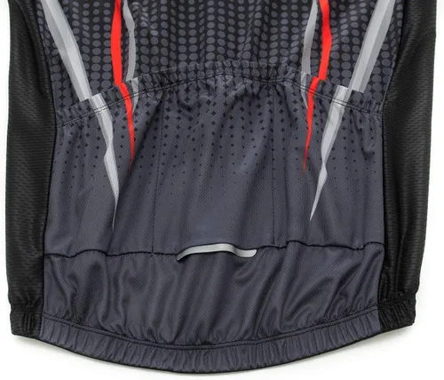 Miniatura 5 de PSPORT Hombres Ciclismo Jersey Pantalones Cortos Conjuntos de Ropa de Bicicleta Traje de Manga Corta Bicicleta de Carretera Ropa de Ciclismo Negro