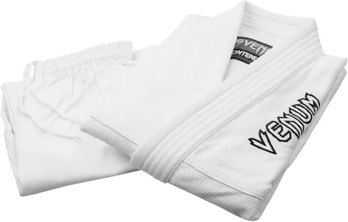 Miniatura 3 de Venum Unisex Teen Child BJJ GI Blanco C3 US