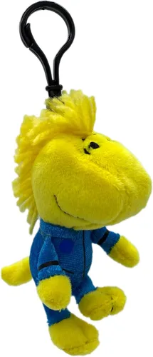 Miniatura 2 de JINX Snoopy in Space Woodstock in Blue Astronaut Suit Clipsters Toy - Perchas de felpa de 4 pulgadas de la serie Apple TV+ para fanáticos a partir