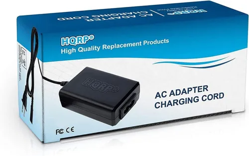 Miniatura 7 de HQRP Adaptador de CA de repuesto compatible con Canon VIXIA HF M30, HF M300, HF M31, HF21 videocámara con cable de EE. UU. y adaptador de enchufe