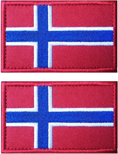 Miniatura 109 de 2 parches de bandera de Japón de AliPlus bordados tácticos militares moral parche apliques gancho y bucle