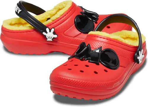 Miniatura 6 de Crocs unisex-child Kids' Classic Lined Disney Clog Mickey and Minnie Mouse Shoes