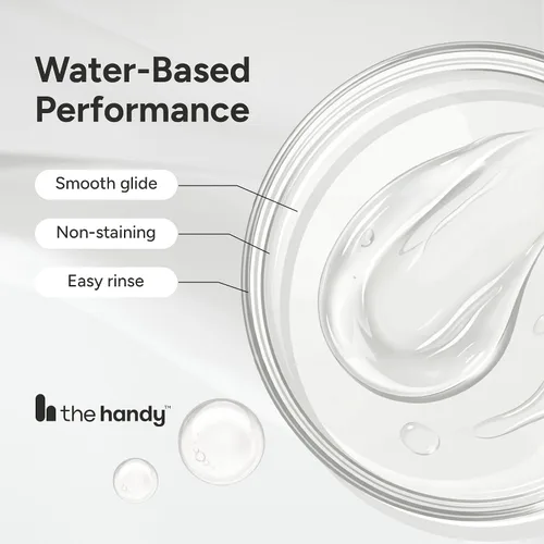 Miniatura 4 de The Handy Cooling Lube Water-Based Personal Lubricant Tingling 2 fl oz Fresh tingle on contact, smooth glide, non-sticky and rinses clean, and