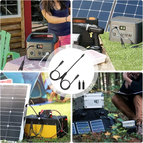 Miniatura 7 de iGreely Cable adaptador divisor en Y de 0.315 pulgadas para panel solar, RV, automotriz, marina y estación de energía portátil, compatible