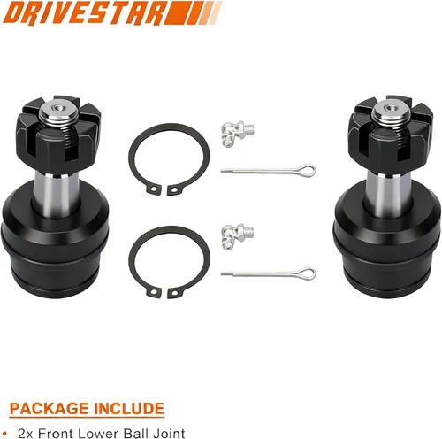 Miniatura 9 de Kit de suspensión delantera, ensamblaje de rótulas superiores e inferiores, para Jeep Wrangler 2007-2017/para Cherokee 1999-2004, K3134 K3185, 4