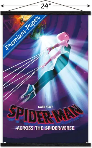 Miniatura 3 de Trends International Marvel Spider-Man: Across The Spider-Verse - Póster de pared de una hoja de Gwen Stacy, 22.37 x 34.00 pulgadas, impresión
