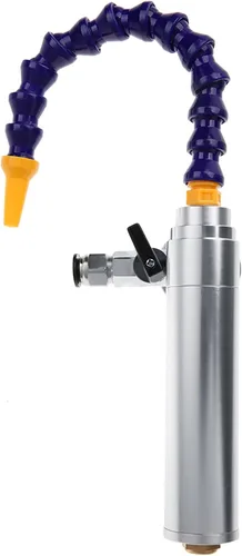 AUNMAS Tubo de Vórtice Profesional de Aire Frío y Seco, Pistola de Enfriamiento de Aleación de Aluminio 6.9 bar 1000Btu 160mm Pistola de Aire Frío