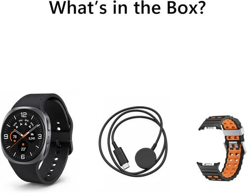 Miniatura 4 de Samsung Galaxy Watch 8 (2025) Buletooth Smartwatch, modelo internacional, seguimiento de fitness y sueño, monitor de frecuencia cardíaca, compatible