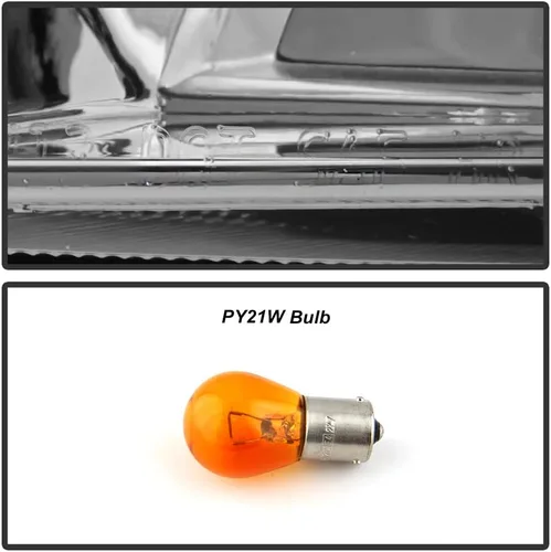 Miniatura 5 de ACANII - Para Chevy Cruze 2011, 2012, 2013, 2014, 2015, faros delanteros cromados, faros delanteros delanteros delanteros y lado del pasajero