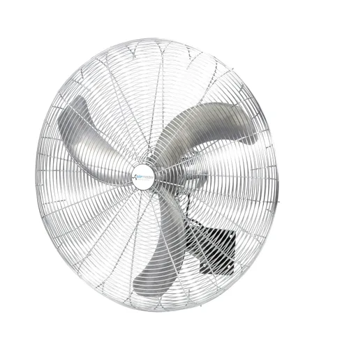 Miniatura 2 de Airmaster 37145 Circulador de aire de alta resistencia, montaje en pared, no oscilante, 30 pulgadas de diámetro de apoyo, 115 V, motor de 1/3 HP