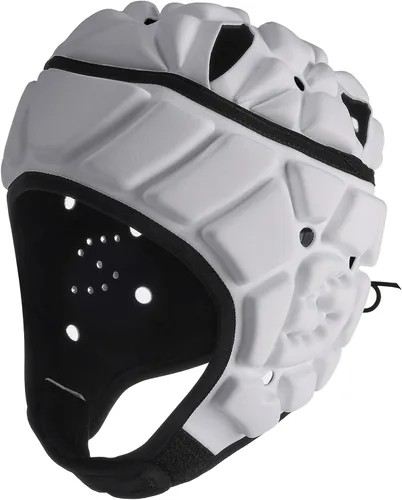 Miniatura 8 de Flag - Casco de fútbol juvenil de carcasa suave para fútbol 7v7, casco de carcasa suave para bandera de fútbol para niños y adultos, casco de rugby