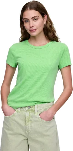 Miniatura 6 de Gap Top de punto acanalado sólido para mujer
