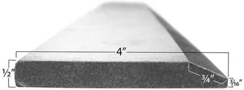 Miniatura 6 de Titan Attachments Borde de corte de 60 "cubo endurecido acero al carbono sin pintar