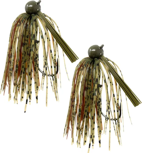 Reaction Tackle Plantillas de fútbol de tungsteno para pesca de lubina, diseño de cebo sin malas hierbas, 97% de tungsteno puro, cabeza de plantilla