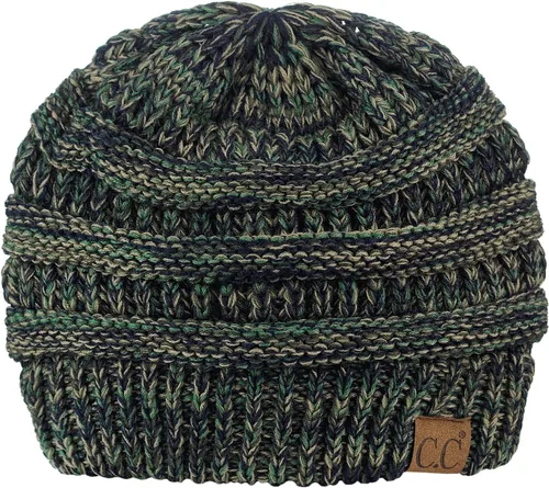 Miniatura 331 de C.C Trendy Warm Chunky Soft Stretch Cable Knit Beanie