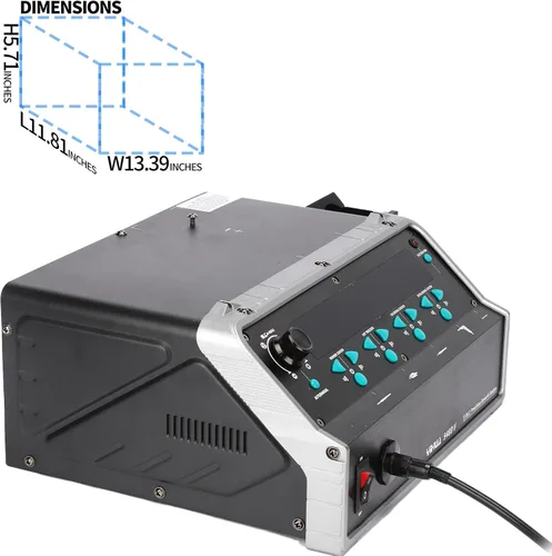 Miniatura 8 de YIHUA 948D V Estación de Retrabajo de Aire Caliente Micro Soldadura 5 en 1 con Herramienta de Microsoldadura C210, Pinza de Soldadura de Aire