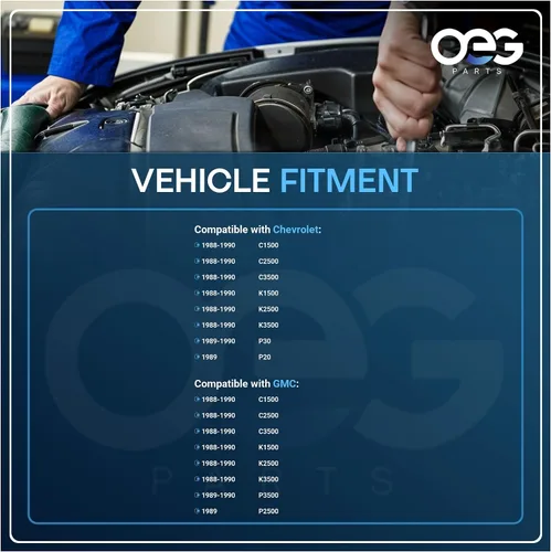 Miniatura 4 de Motor de Limpiaparabrisas Nuevo de Partes OEG Compatible con Chevrolet Chevy GMC C1500 C2500 C35 C3500 K1500 K2500 K3500 P20 P30 P2500 P3500