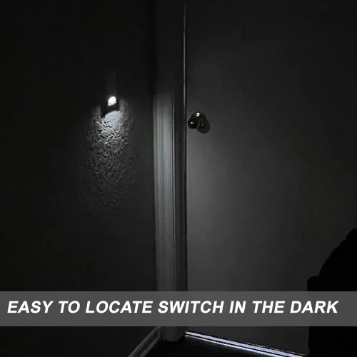 Miniatura 7 de Luz nocturna TR Wall Outlet&Interruptor de luz Sigle Pole iluminado(4+2)