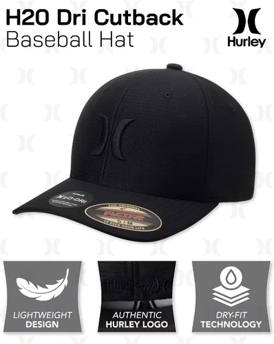 Miniatura 2 de Hurley H2O Dri Cutback - Gorra de béisbol curvada para hombre