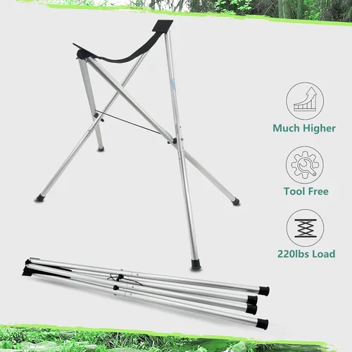 Miniatura 7 de Soporte para kayak, 31 pulgadas de alto, almacenamiento de kayak dividido para paddleboard, canoa, barco, garaje, interior y exterior, estante