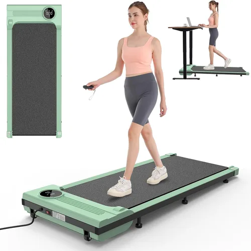 Miniatura 10 de ANCHEER Walking Pad 3.0HP Under Desk Treadmill 300lbs Weight Capacity with Remote Control, Compact Electric Treadmills for Home/Gym/Office with LED