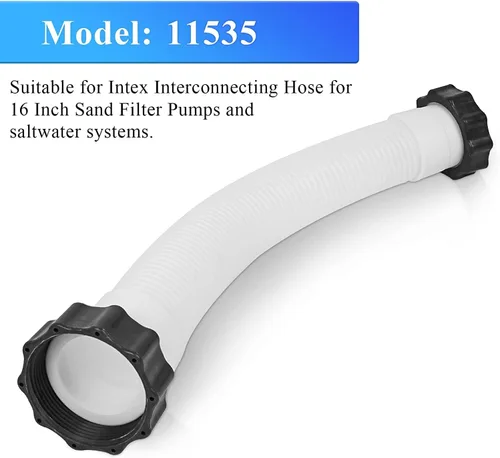 Miniatura 4 de 11535 Manguera de bomba de filtro de arena para piscina para manguera de interconexión Intex para bombas de filtro de arena de 16 pulgadas y apta