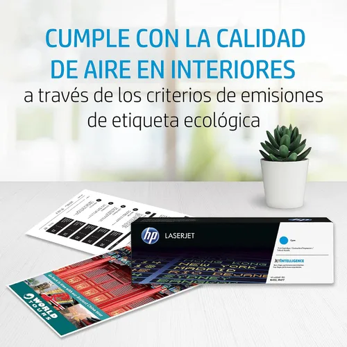 Miniatura 10 de HP Cartucho de tóner cian 414A Funciona con Color LaserJet Enterprise M455dn, MFP M480f, Pro M454, MFP M479 Series W2021A (paquete de 2)